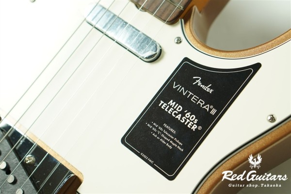Vintera III Mid 60s Telecaster - Firemist Gold